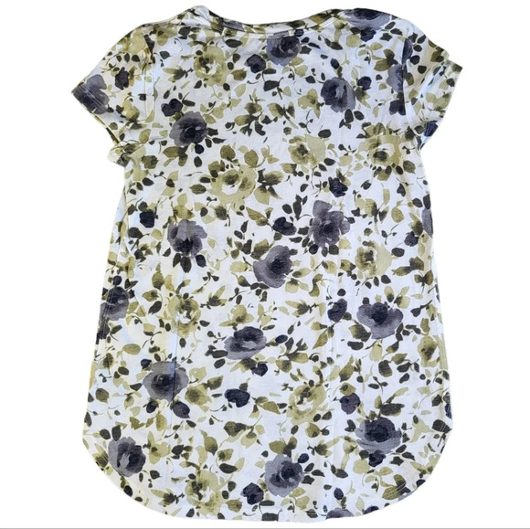Anthropologie Postal Service Floral Short Sleeve Top - Picture 6 of 9
